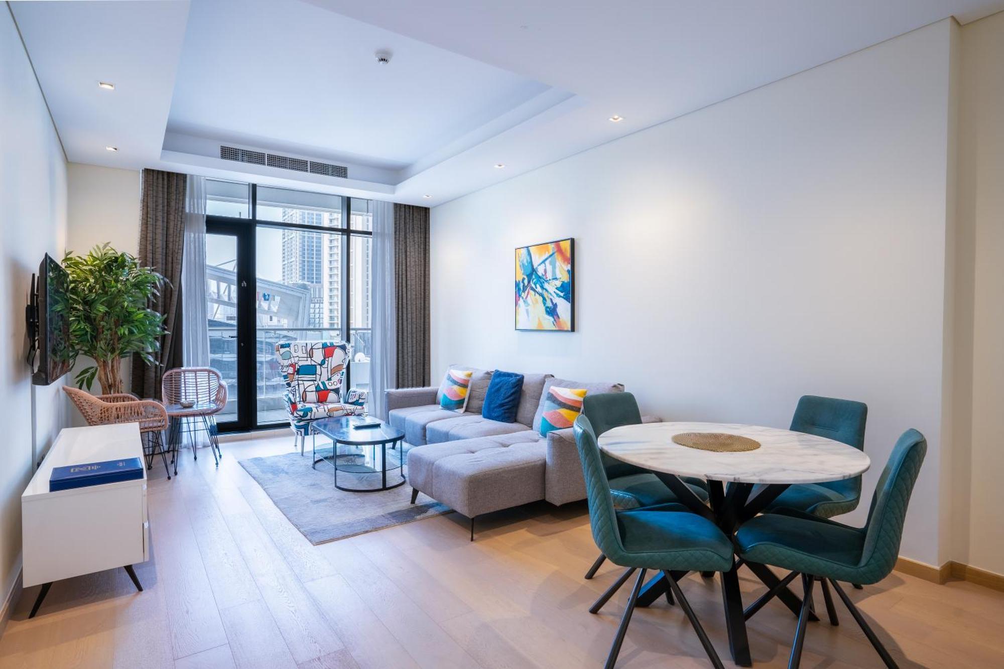 Rh- Modern Comfort, Bright 1Br Near Dubai Mall, City Views المظهر الخارجي الصورة